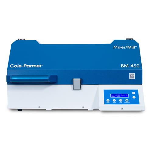 8000D-115 | Cole-Parmer BM-450 Dual-Clamp Mixer/Mill® High-Energy Ball Mill; 115 VAC/60 Hz