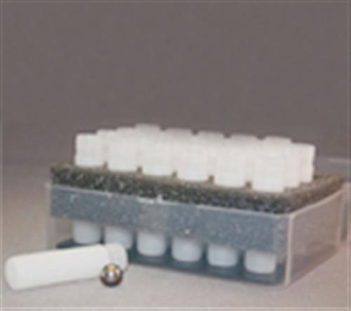 2240-PEF | 5 mL Frosted Polyethylene Vial Set Case of 10