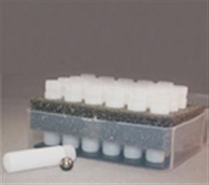 2240-PEF | 5 mL Frosted Polyethylene Vial Set Case of 10