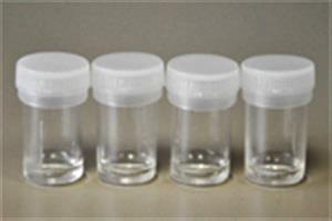 3111 | Polystyrene grinding vials w slip on polyethylene