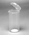6135 | Polypropylene Vial with Attached Cap 1 1 2 x 3 in.