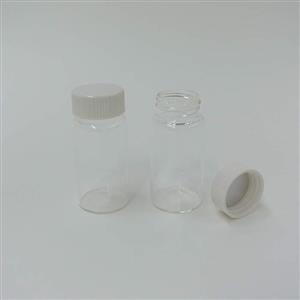 6000096 | Econo Glass Vial, 20 mL, with foil-lined urea screw caps, case of 500