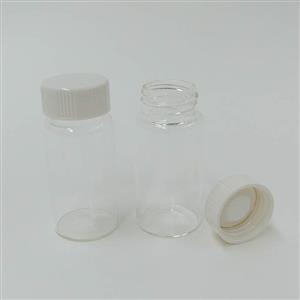 6000134 | High Performance Glass Vial, 20 mL, with Poly-Cone lined urea screw caps, case of 500
