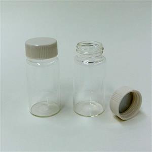 6000349 | High Performance Glass Vial, 20 mL, with Foil-Lined Urea Screw Caps, case of 500