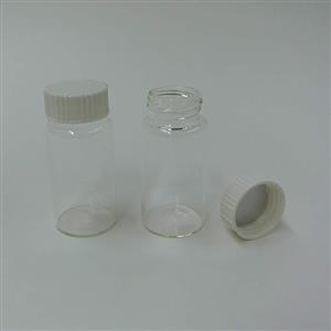 6001009 | High Performance Glass Vial, 20 mL, with Automated Handing Screw Caps, case of 500