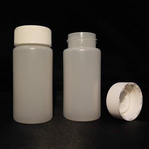 6001075 | Super Polyethylene Vial, 20 mL, with quick closure, case of 500, Caps On