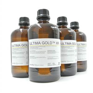 6013117 | Ultima Gold™ XR is a safer liquid scintillation cocktail (LSC) with a very high sample load capacity. The right choice when large sample volumes need to be counted or when miniature vials are required for higher throughput, Ultima Gold XR reduces cost per sample and helps keep radioactive waste to a minimum. Ultima Gold XR is compatible with alkaline samples.