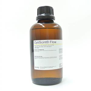 6013791 | OptiScint Flow is an NPE-free liquid scintillation cocktail designed for flow counting applications. OptiScint is part of Revvity’s family of safer cocktails, is NPE-free, and is compliant with EEC directive 2003/53/EC and REACH regulations. OptiScint provides greater peace of mind and a choice of using an environmentally friendly liquid scintallation cocktail without compromising performance.