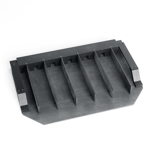 CLS148871 | SMT-5 Smart Mouse Imaging Tray for use with the IVIS™ Lumina S5 & X5 and IVIS Spectrum 2 & SpectrumCT2 in vivo imaging systems, enables benchtop posing of 5 animals when used in conjunction with the Benchtop Posing Station (sold separately).