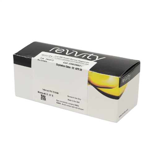 CLS960008 | The Protein Express assay enables high throughput concentration and purity analysis of a wide range of proteins, both known and unknown. This assay is run on the LabChip® GXII Touch™ protein characterization system.