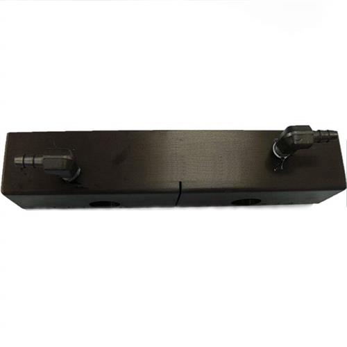 118934 | This non-glow manifold integrates gas delivery and scavenging ports into a single 2-port unit for use with rats.