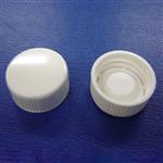 6001027 | Poly-Cone lined urea screw caps for glass liquid scintillation vials.