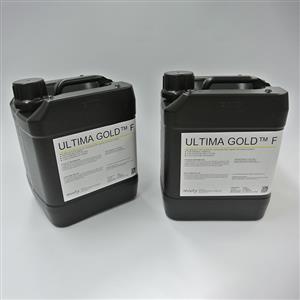 6013179 | Ultima Gold; F is a high efficiency, safer liquid scintillation cocktail for counting dry filter supports, as well as non-polar organic samples. For alpha/beta LSC counting, Ultima Gold F is an ideal diluent for Ultima Gold; AB, increasing energy resoluti