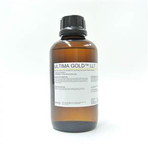 6013371 | Ultima Gold; LLT is a safer liquid scintillation cocktail (LSC) ideal for determination of low levels of tritium (3H) in a wide range of water samples. Ultima Gold LLT has a large sample load capacity, extremely low background, designed for alpha/beta dis
