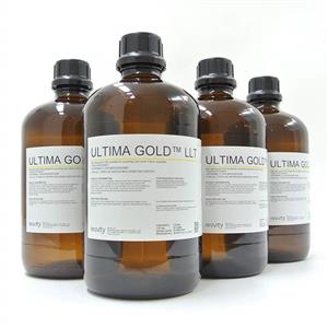 6013377 | Ultima Gold; LLT is a safer liquid scintillation cocktail (LSC) ideal for determination of low levels of tritium (3H) in a wide range of water samples. Ultima Gold LLT has a large sample load capacity, extremely low background, designed for alpha/beta dis