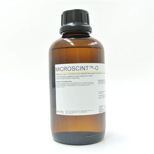 6013611 | Liquid scintillation cocktails (LSC) designed for microplate formats, MicroScint™-O is used for dried filters and non-aqueous samples such as hexane, heptane, ethyl acetate, and more.