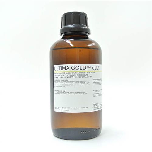 6013681 | Ultima Gold™ uLLT is ideal for ultra low level liquid scintillation cocktail (LSC) counting applications. The ultra low background, high efficiency and good sample uptake is optimal for environmental monitoring applications.