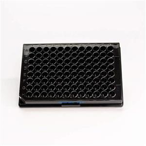 6055279 | 96-well, black, polystrene assay microplates. Ideal for fluorescence-based detection assays. Available in a case of 50 plates or a case of 200 plates.
Replacement for part numbers 6005270 and 6005279, respectively.