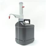 6055361 | Dispensettes permit rapid, repeatable dispensing of exact quantities of reagents (0.2 - 2.0 mL), and are commonly used to dispense scintillation cocktail directly from the stock bottle.