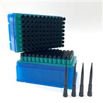 6076561 | These high-quality pipette tips are compatible with the Fontus™ and the JANUS™ G3 VariSpan™ pipetting module and can be used for a variety of automated liquid handling applications. Each individual tip has a small amount of graphite added to the polypropy