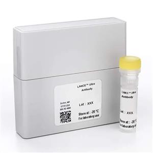 TRF0211-D | Rabbit monoclonal antibody labeled with the LANCE® Europium W-1024-ITC chelate. This antibody detects peptides derived from Histone H3 phosphorylated at Thr3. Histone H3 peptides can be phosphorylated by several kinases including RSK2. Sequence motif reco