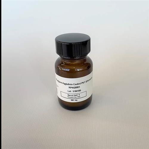 RPNQ0001 | WGA-coated SPA beads, for capturing cell membranes in proximity-based radiometric scintillation assays.