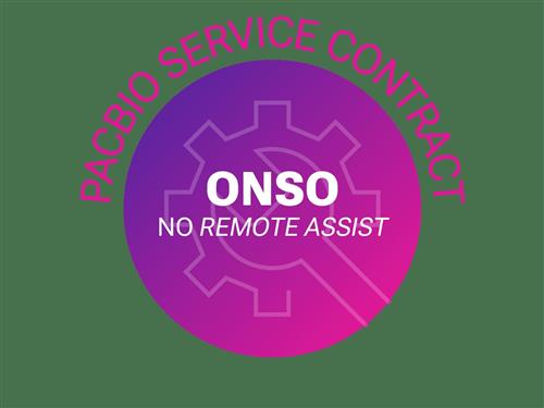Onso service contract, no remote assist