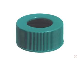 CAP-00337 | 24 410 Green Polypropylene Unlined Hole Cap