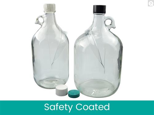 GLA-00943 | 84oz 2500ml Safety Coated Clear Jug with 38 439 ne