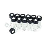 21050 | 1.0ml Micro-Vial, Borosilicate Glass Screw Thread Graduated, With Open Top Closure, 12-pk.