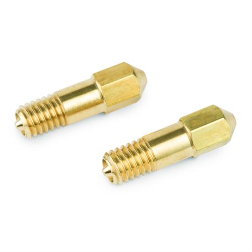 21883 | Detector Plug Nuts, for Agilent, PerkinElmer Clarus 590/690, and Thermo TRACE 1300/1310 GCs, 2-pk.