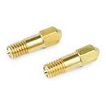 21883 | Detector Plug Nuts, for Agilent, PerkinElmer Clarus 590/690, and Thermo TRACE 1300/1310 GCs, 2-pk.
