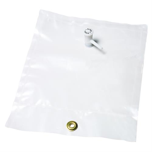 22051 | Tedlar Bag w/single polypropylene valve & septum fitting 3 L capacity, 9.5" x 10", 10 bags per pack
