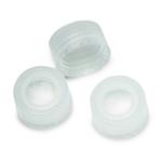 23244 | 9mm Solid Top Polyethylene Closure, 10mil thick membrane, 100-pk.