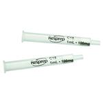 26030 | SPE Cartridge, C18, Polypropylene tubes with polyethylene frits, 1mL/100mg, 100-pk.