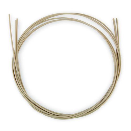 27754 | PEEK Tubing, 1/16" OD, Orange Stripe, 0.020" ID, 10M, ea.