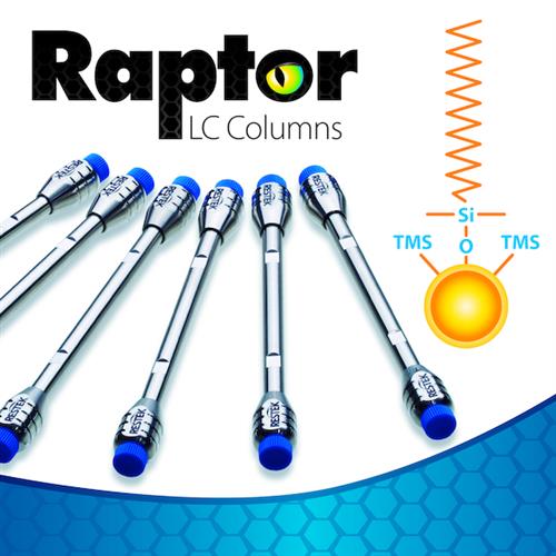 9304A52 | Raptor C18, 2.7µm, 50x2.1mm HPLC Column