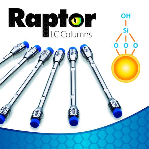 9310A52 | Raptor HILIC-Si, 2.7µm, 50 x 2.1mm HPLC Column