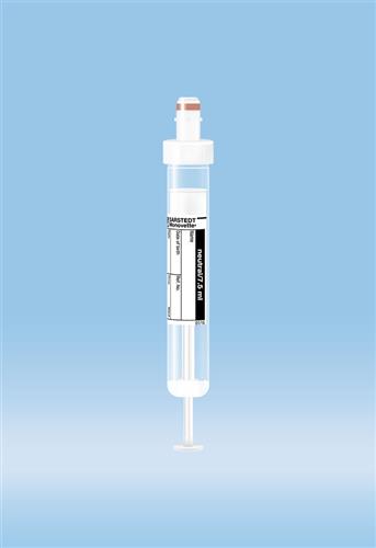 01.1728.001 | S-Monovette® Neutral, 7.5 ml, Cap neutral, 15 x 92 mm, Paper label, Sterile