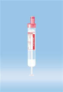 02.1063.100 | S-Monovette® Serum, 9 ml, Cap red, 16 x 92 mm,  Paper label, Sterile