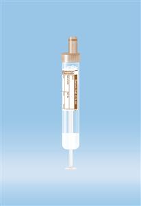 02.1388.001 | S-Monovette® Serum Gel, 9 ml, Cap brown, 16 x 92 mm, Paper label, Sterile