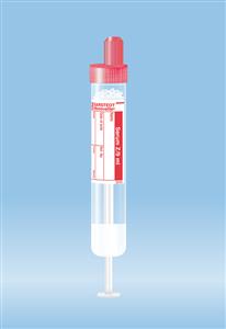 02.263.160 | Luer Monovette® Serum, 9 ml, Cap red, 16 x 92 mm, Animal Use Only