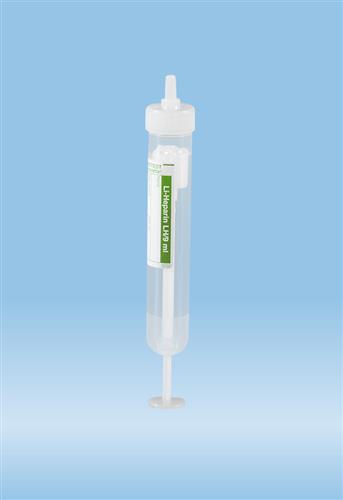 02.265.160 | Luer Monovette® Lithium heparin, 9 ml, Cap natural, 16 x 92 mm, Animal Use Only