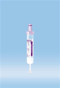 03.1068.100 | S-Monovette® K3 EDTA, 4 ml, Cap violet, 15 x 75 mm, Paper label, Sterile