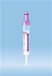 04.1900.100 | S-Monovette® K2 EDTA, 2.6 ml, Cap violet, 13 x 65 mm, Paper label, Sterile