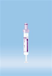 04.1914.100 | S-Monovette® K3 EDTA, 3.4 ml, Cap violet, 13 x 65 mm, Paper label, Sterile