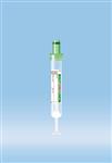 04.1928.100 | S-Monovette® Lithium heparin gel, 2.7 ml, Cap green, 13 x 75 mm, Paper label, Sterile