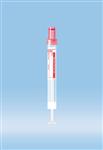 05.1104.100 | S-Monovette® Serum, 4.5 ml, Cap red, 11 x 92 mm, Paper label, Sterile