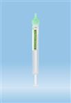 05.276.160 | Luer Monovette® Lithium heparin, 4.5 ml, Cap green, 11 x 92 mm, Paper label, Sterile