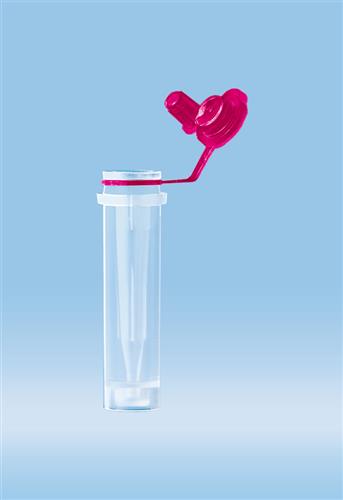 16.440.100 | Microvette® CB 300 Serum, 300 µl, Cap red, Push cap, flat base